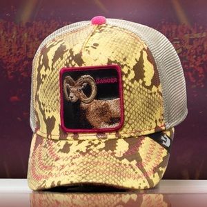 New Goorin Bros Limited Edition Headbanger Ram Trucker Hat